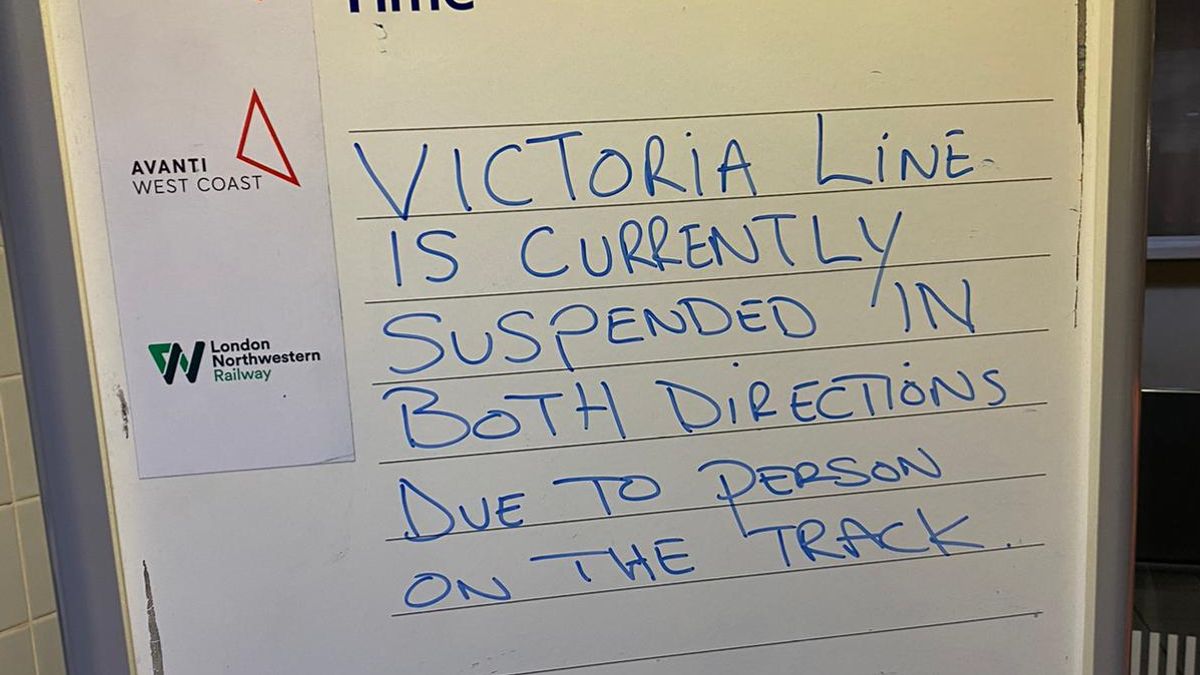 London Underground's Victoria Line Suspended After Person Died