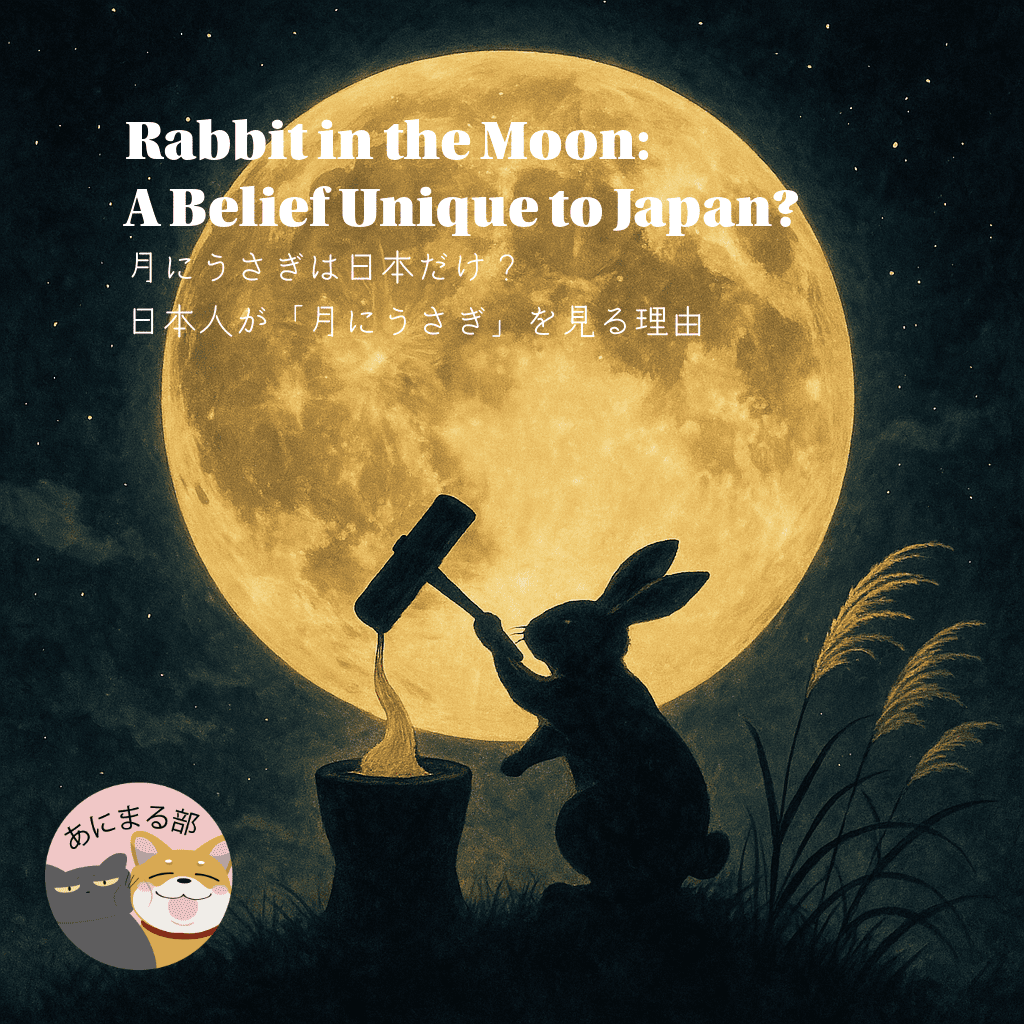 月のうさぎはなぜ餅をつくのか？涙の仏教説話と世界の見え方を解明