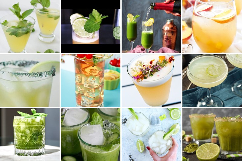 Green Tea with Alcohol