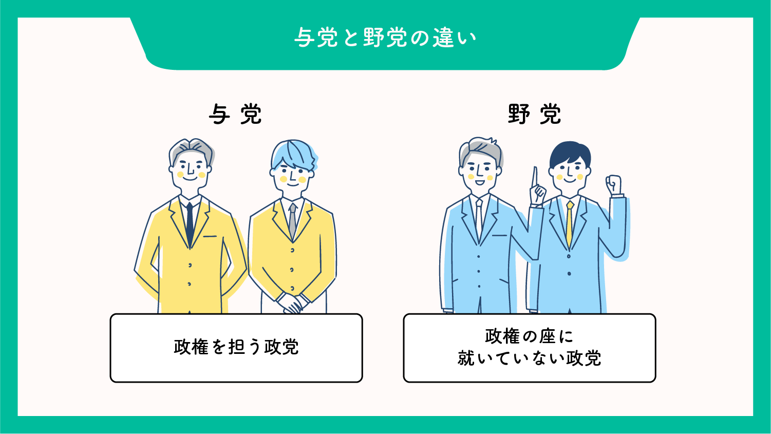 与党と野党の違いとは？権限と役割の格差を2026年最新勢力図で解説