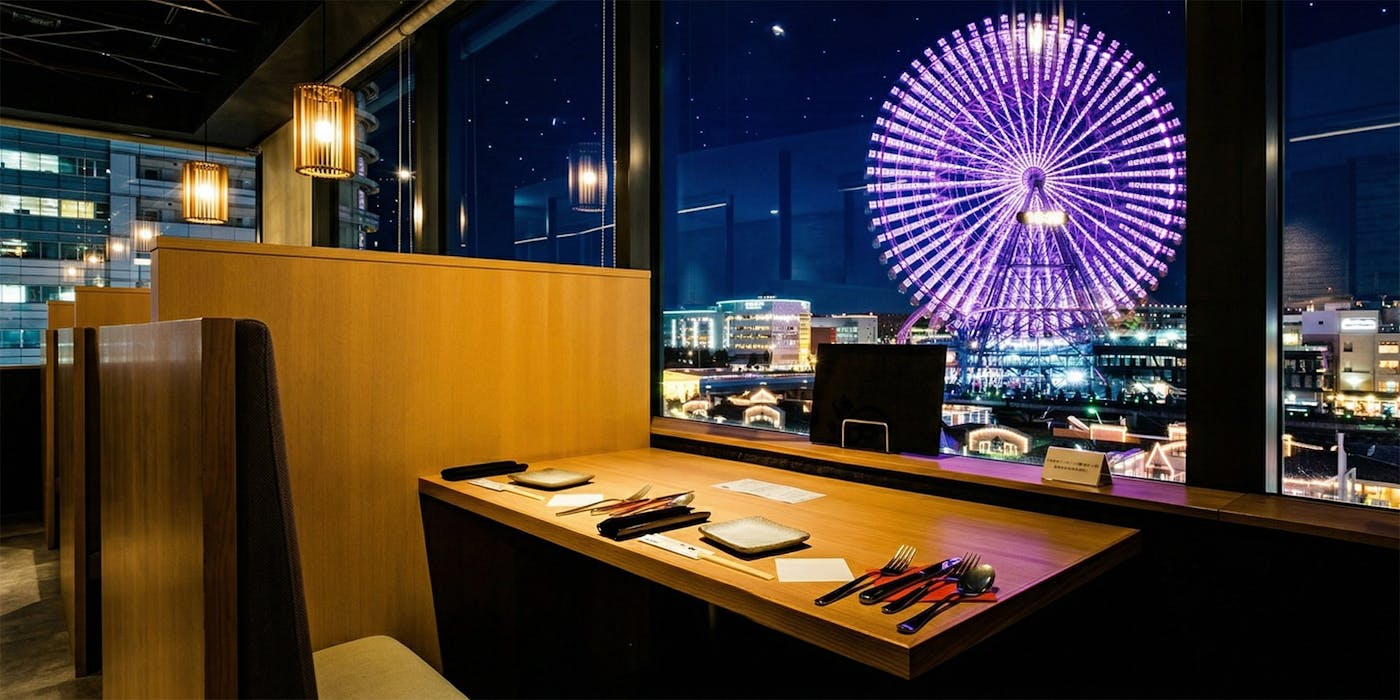橙家横浜みなとみらい東急スクエア店！夜景個室と人気ランチの真相