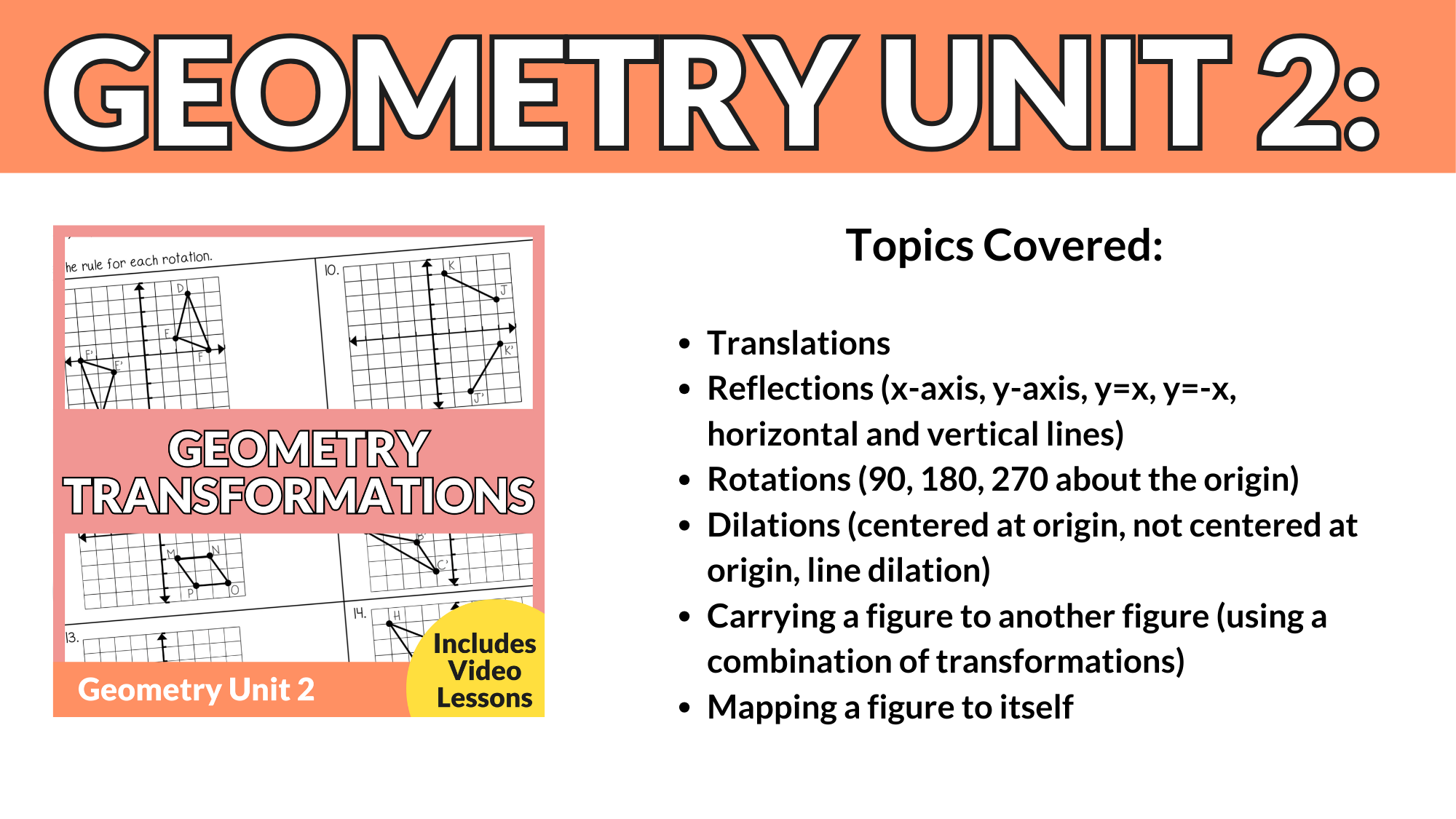 Geometry Unit 2 Review Packet Answer Key