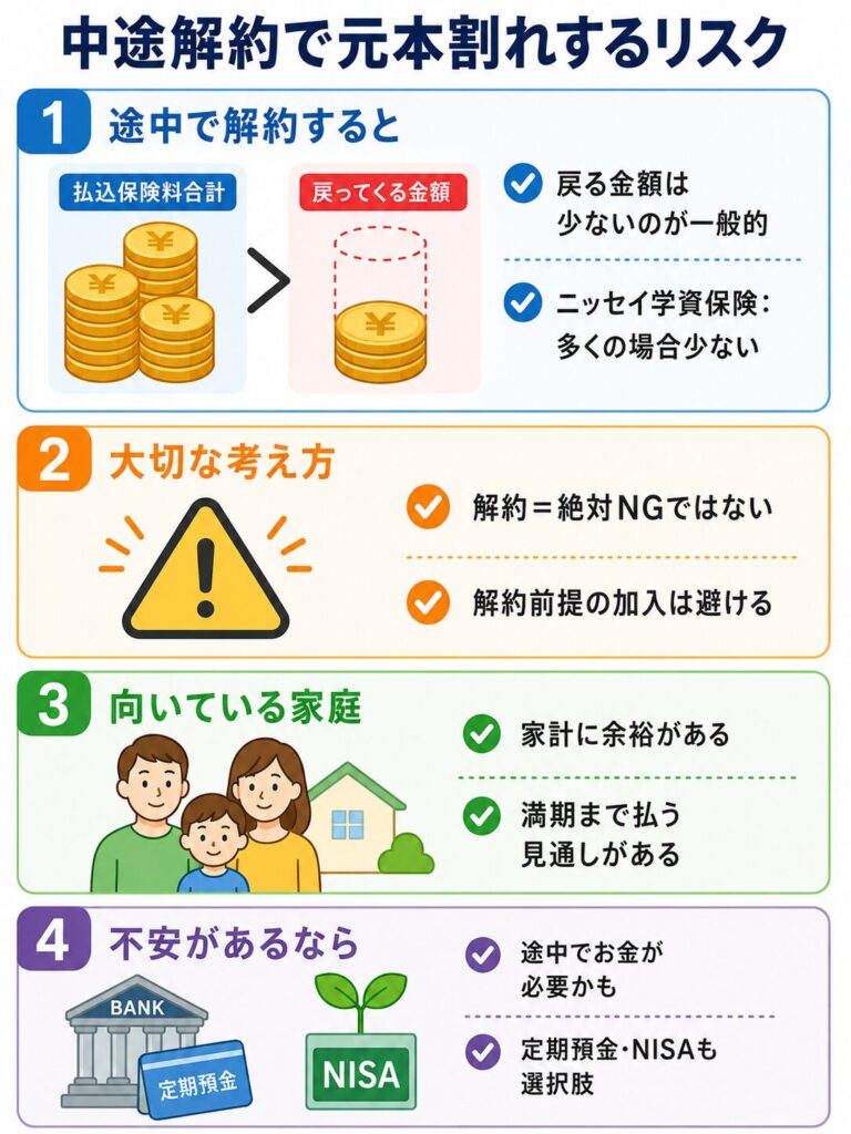 学資保険の元本割れはなぜ起きる？損しない選び方と2026年最新返戻率