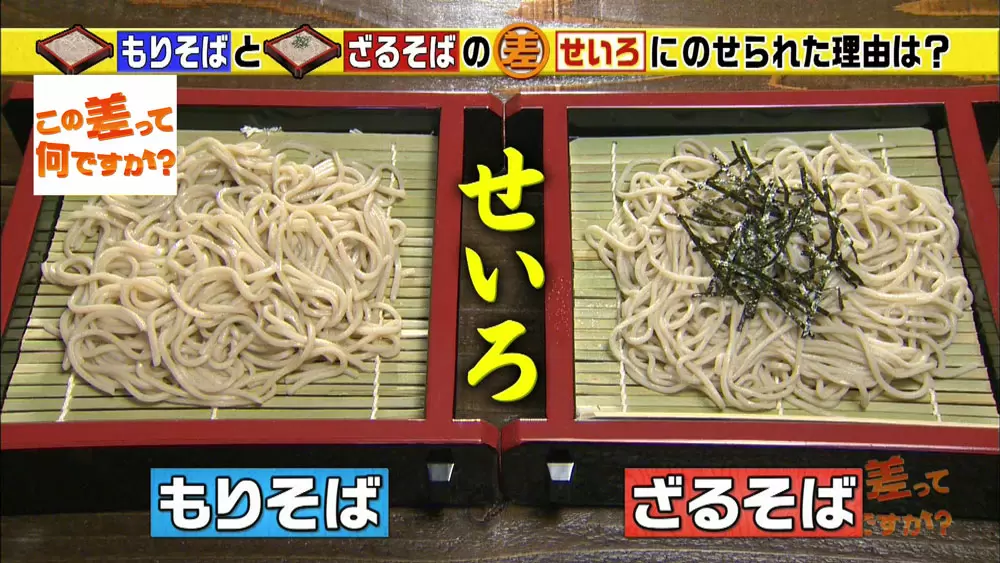 海苔だけじゃない！もりそばとざるそばの真の違いと江戸前歴史