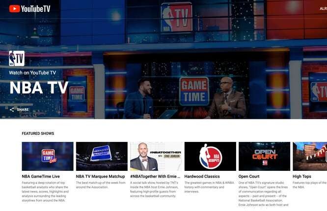 Can I Watch Nba Games on Youtube Tv