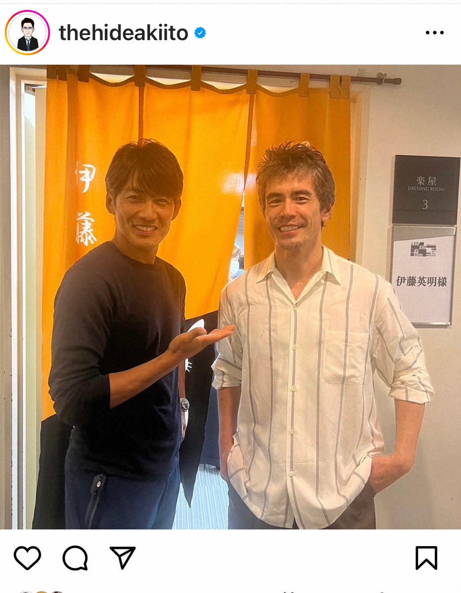 伊藤英明の身長183Cmサバ読み疑惑を検証！共演者比較と肉体の真実