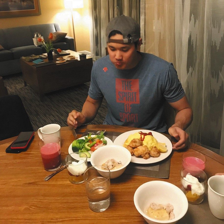 偉業を支える大谷翔平の極秘食事術！1日6食とプロテインの黄金比