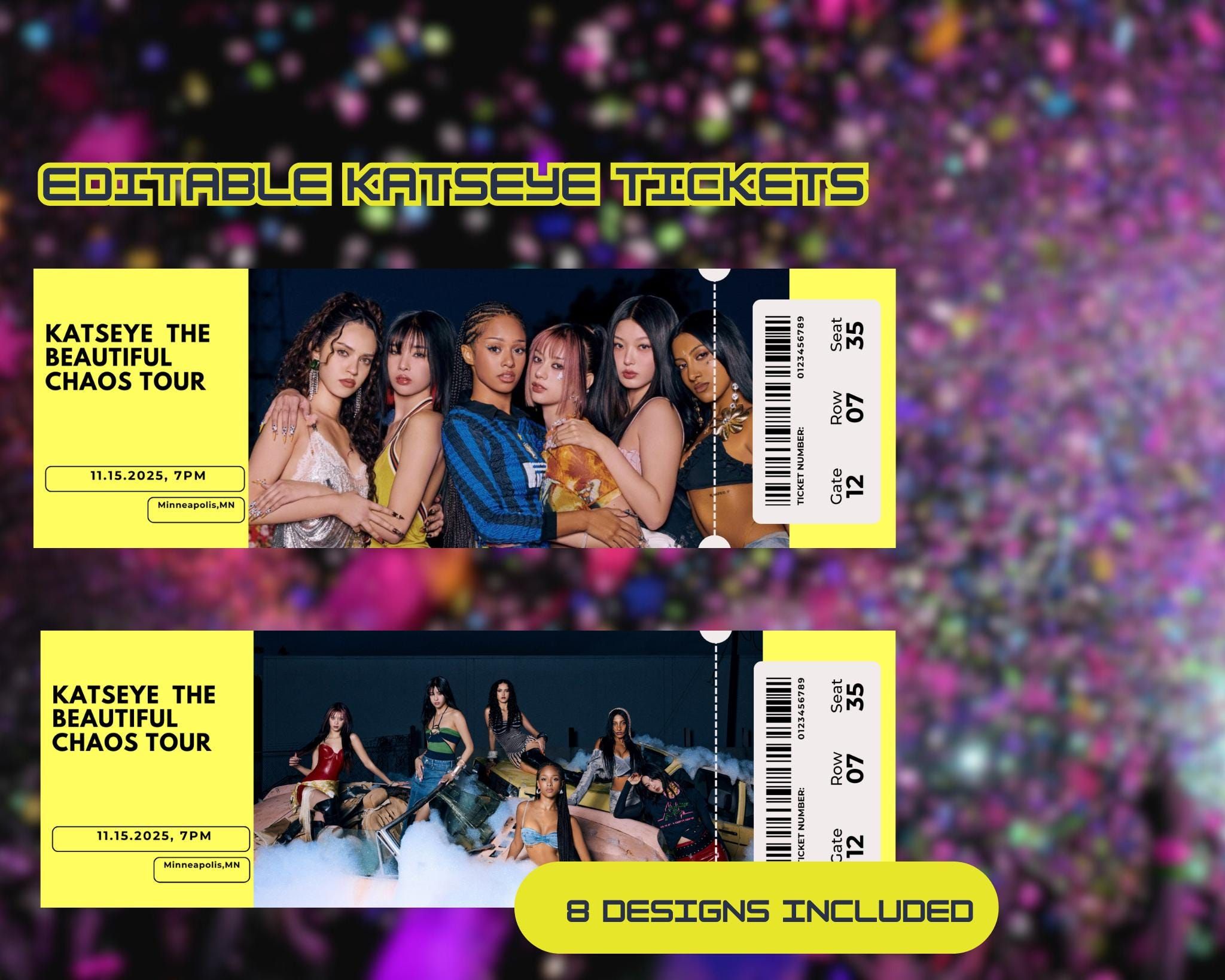 Katseye Beautiful Chaos Concert Tickets