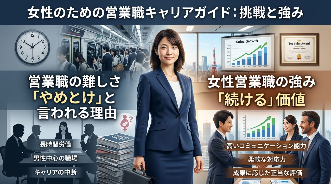 女性の営業マンはどう呼ぶ？営業ウーマンは失礼か最新マナーを解説
