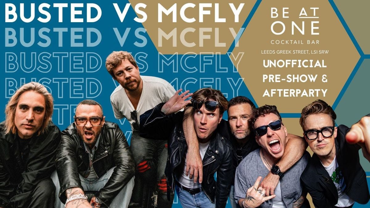 Who Is Supporting Busted vs Mcfly