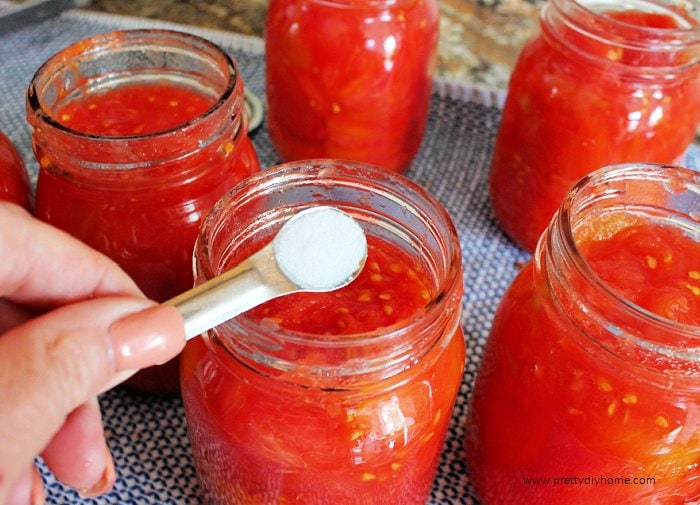 Salt for Canning Tomatoes