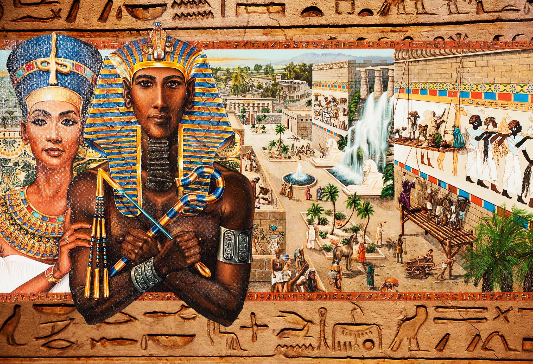 How Did Middle Kingdom Pharaohs Improve Life in Egypt