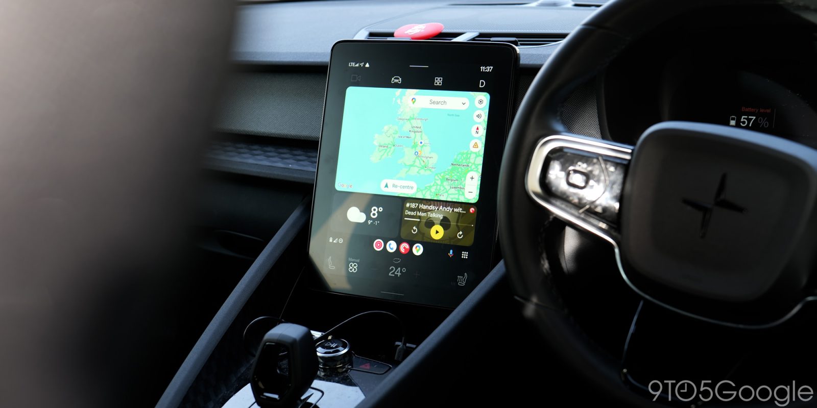 Google's Android Auto 16.1 Update Restores Steering Wheel Controls