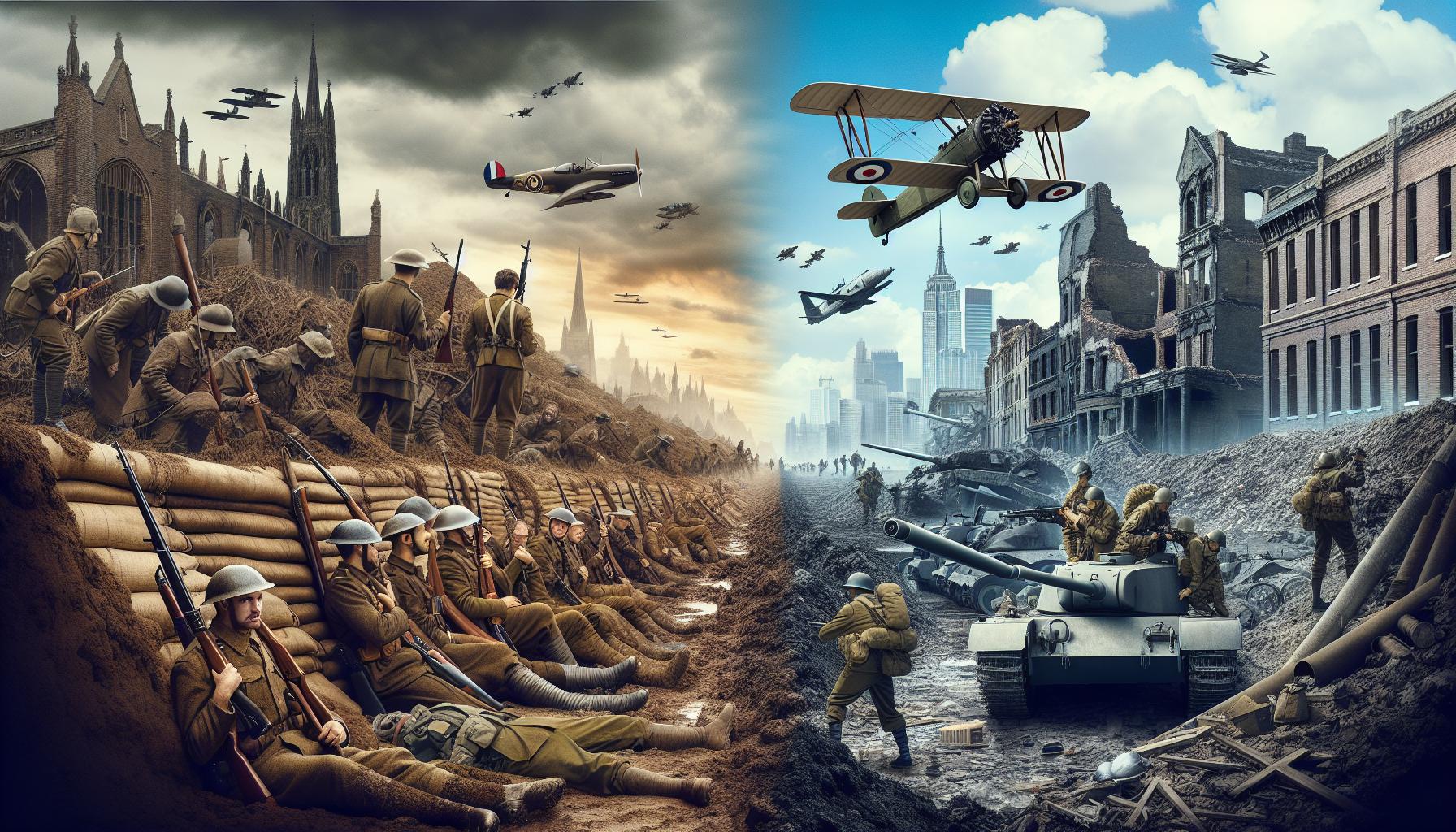 When Was the World War 1 and 2