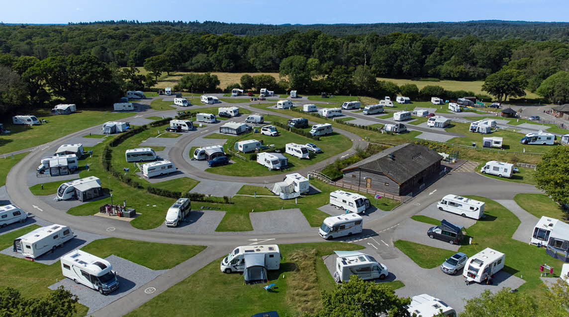 Black Knowl Caravan and Motorhome Club Campsite