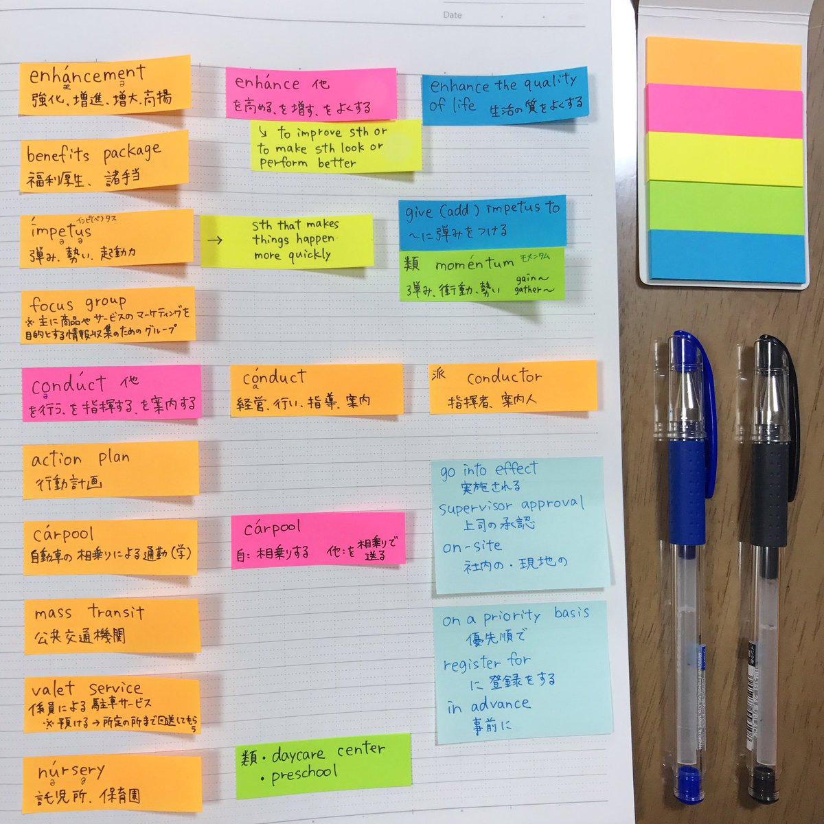 記憶定着率を劇的に変える付箋勉強法！脳科学が明かす合格の極意