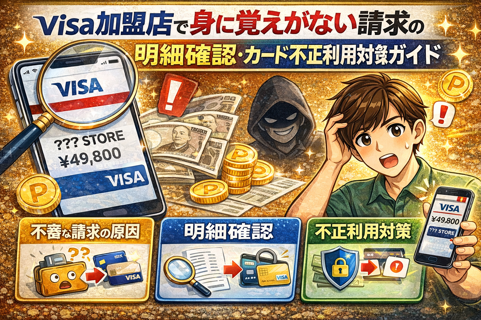 身に覚えのない請求に泣き寝入り？クレジットカード不正利用で「補償されなかった」実例と2026年の自己防衛策
