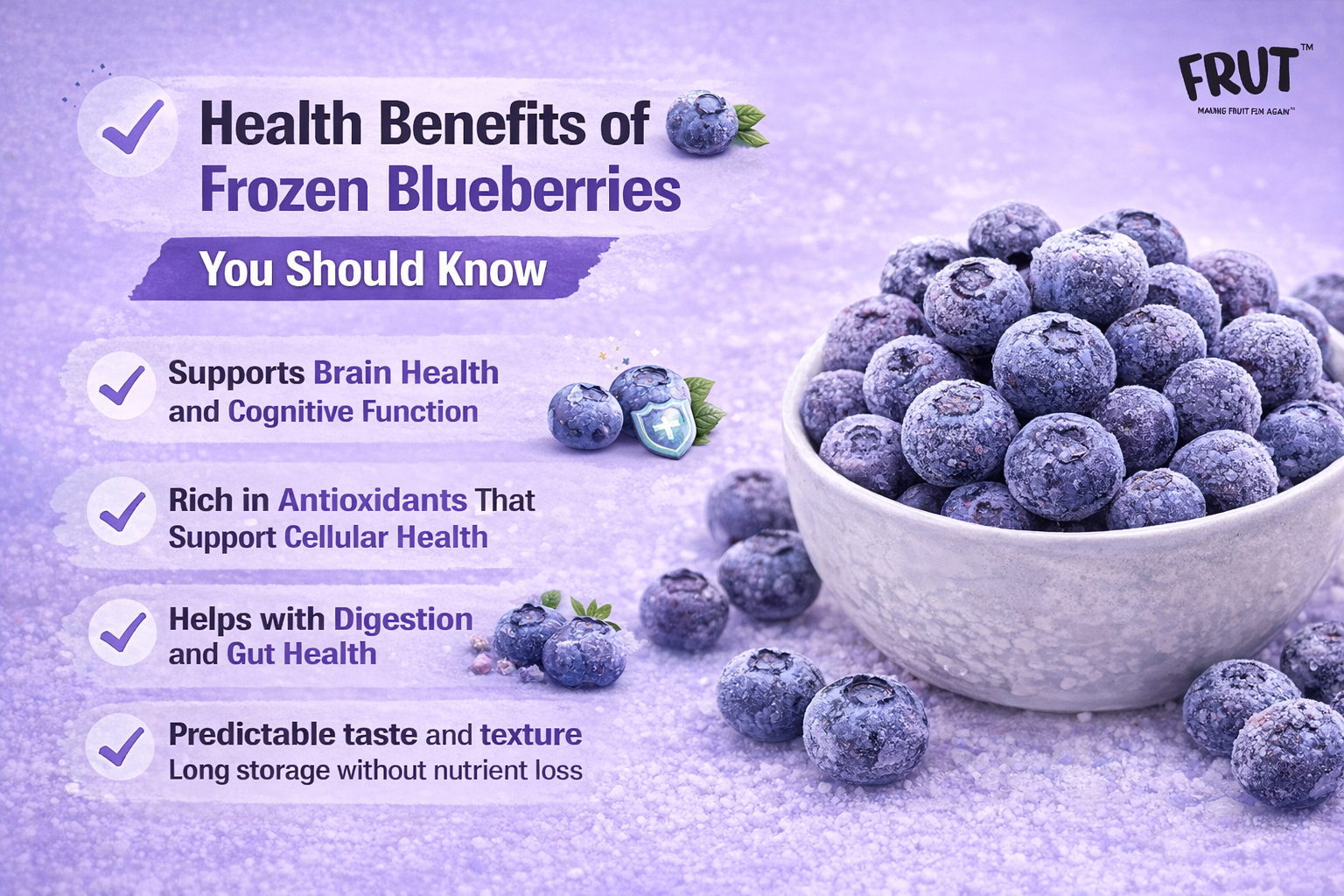 Benefits of Eating Frozen Blueberries
