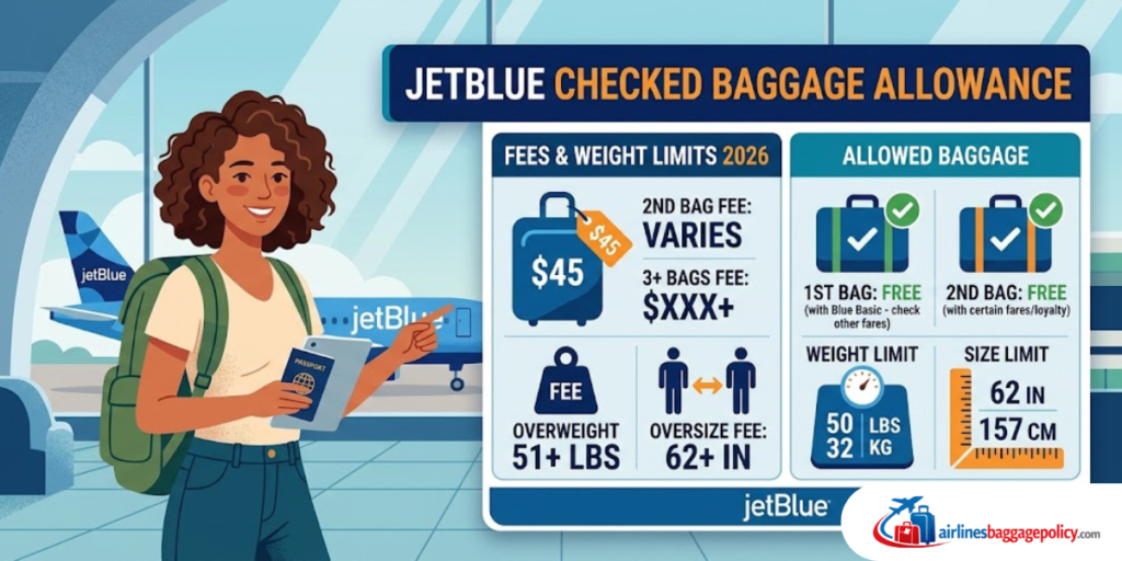 Jet Blue Check Bag Policy