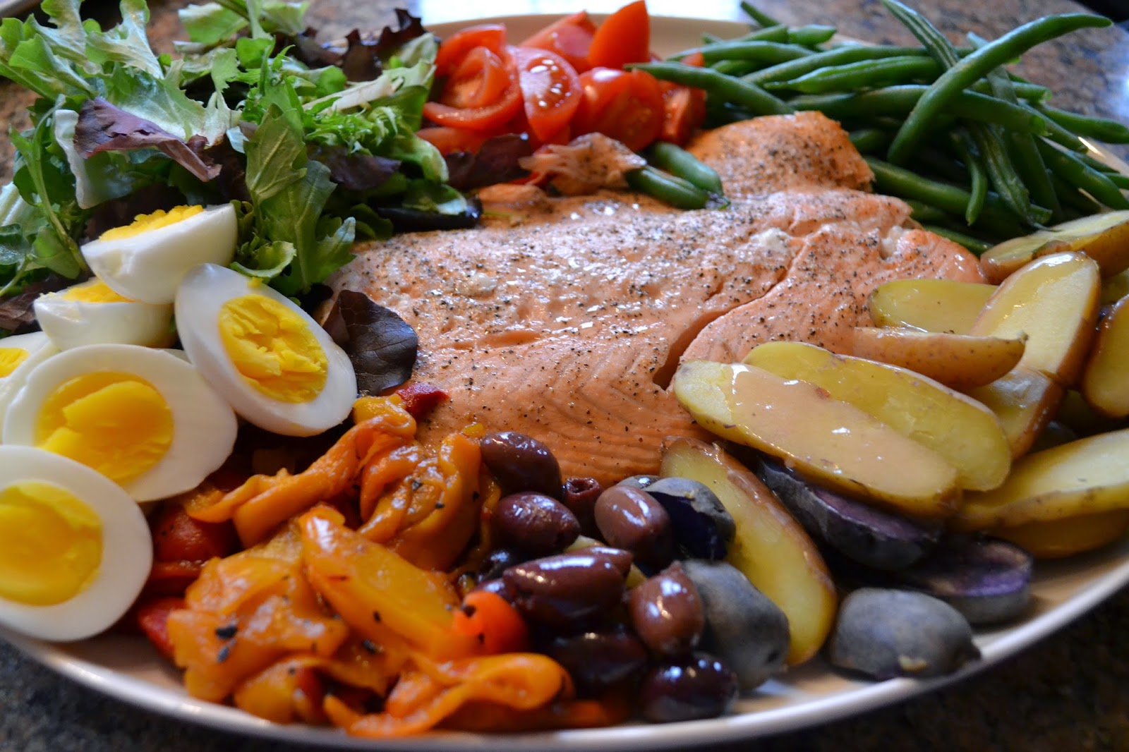 Ina Garten Salmon Nicoise Salad