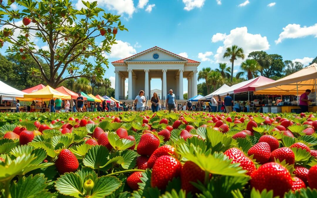 What Is at the Strawberry Festival