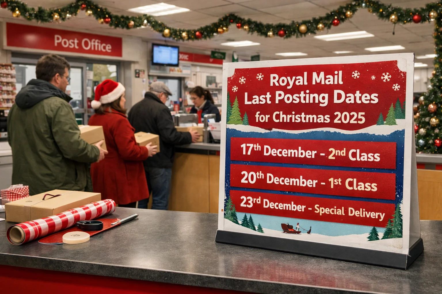 Royal Mail Announces Final Uk Christmas Posting Dates for 2026