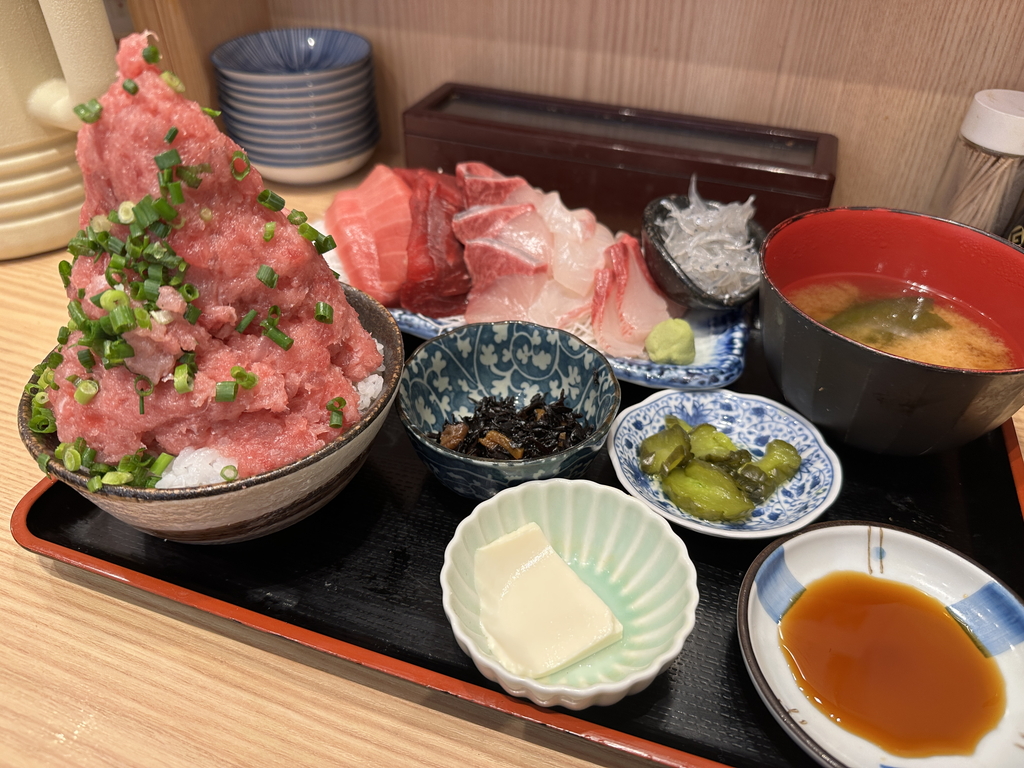 月島「魚菜はざま」海鮮丼の行列の真実！爆盛マグロと実態を徹底解剖