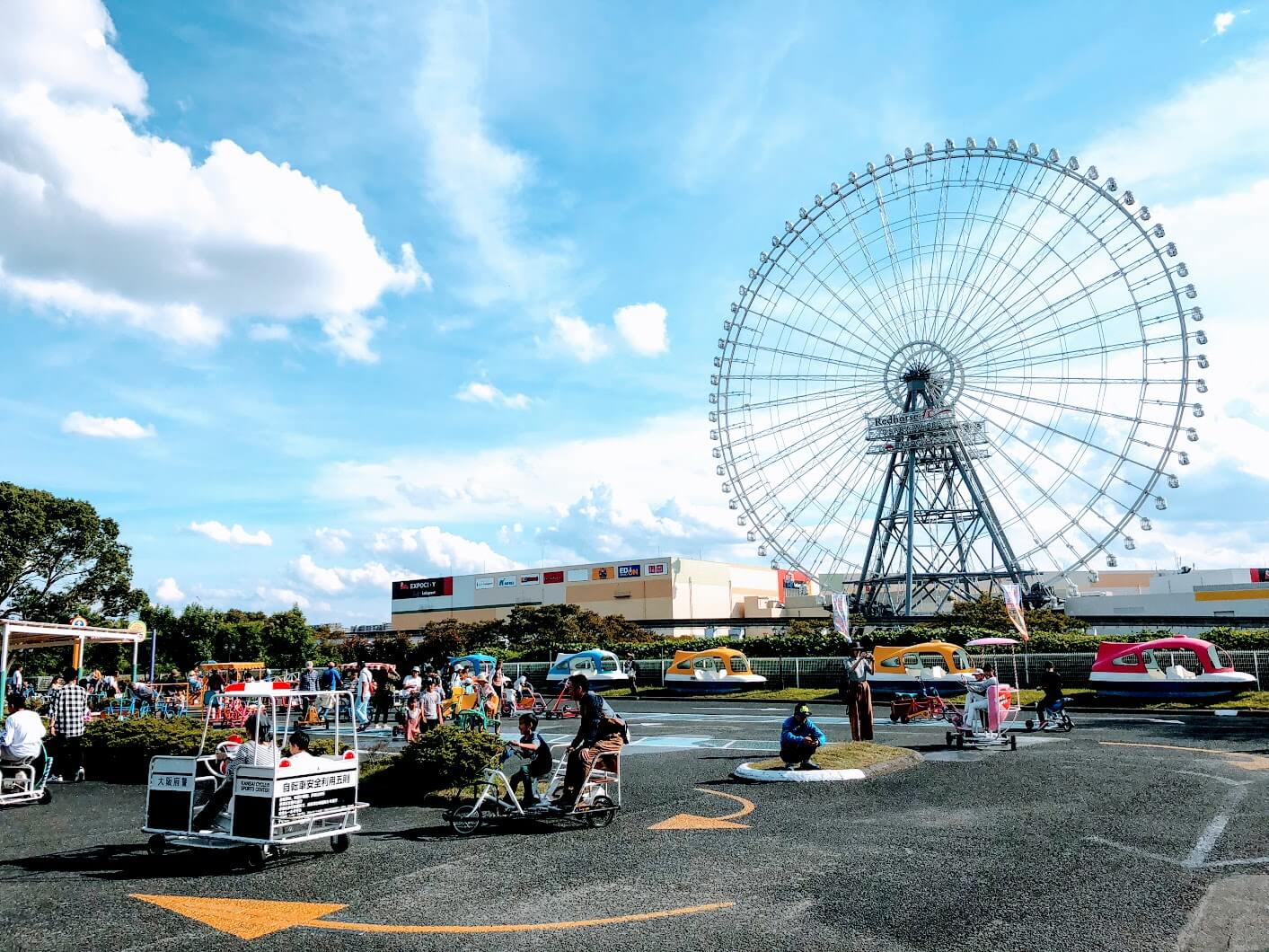 万博記念公園の自転車置き場は無料？各ゲート設置場所と利用ルール解説
