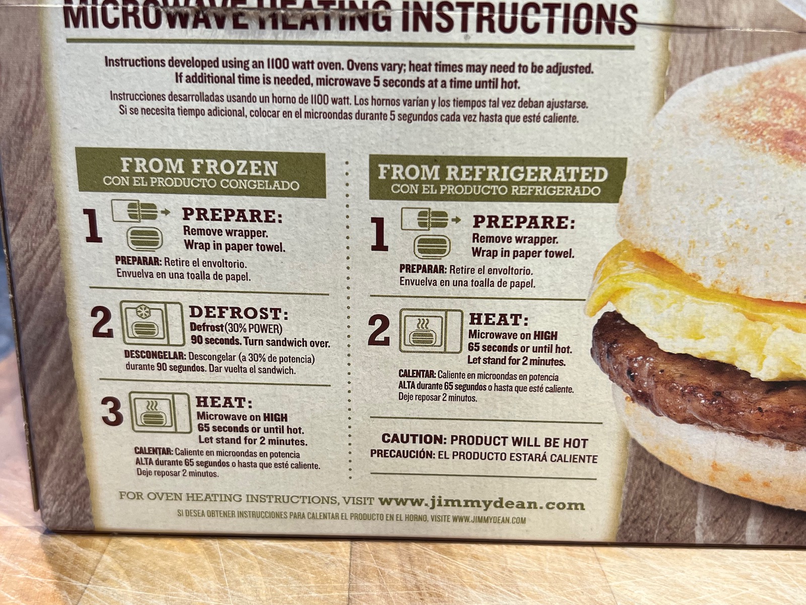 How to Warm up Frozen Muffins