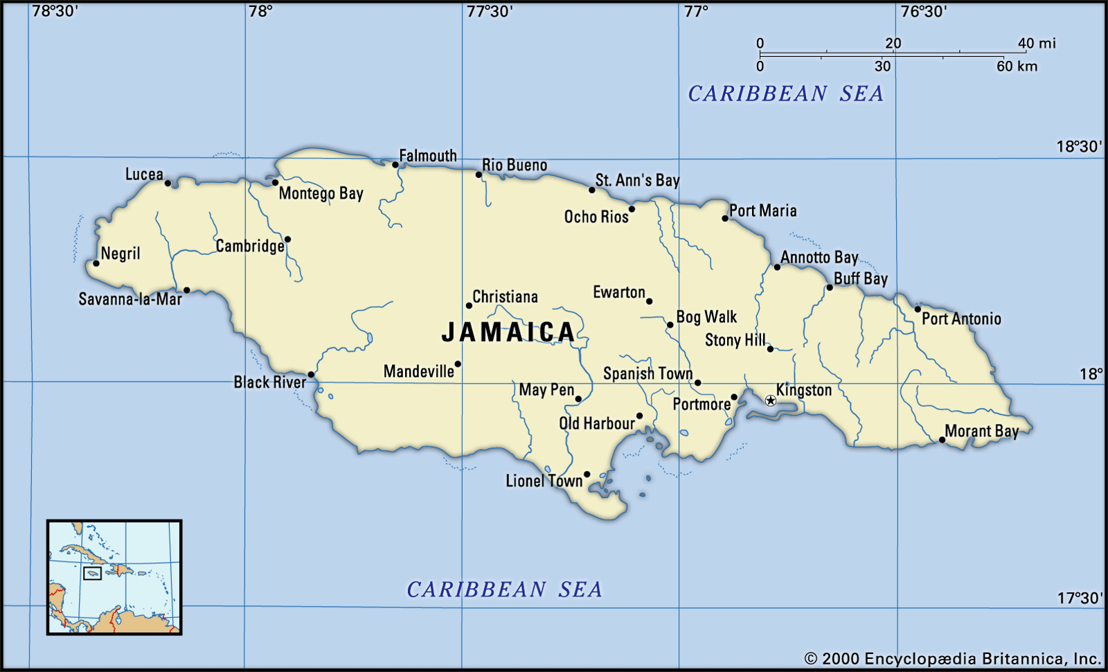 Description of Jamaica