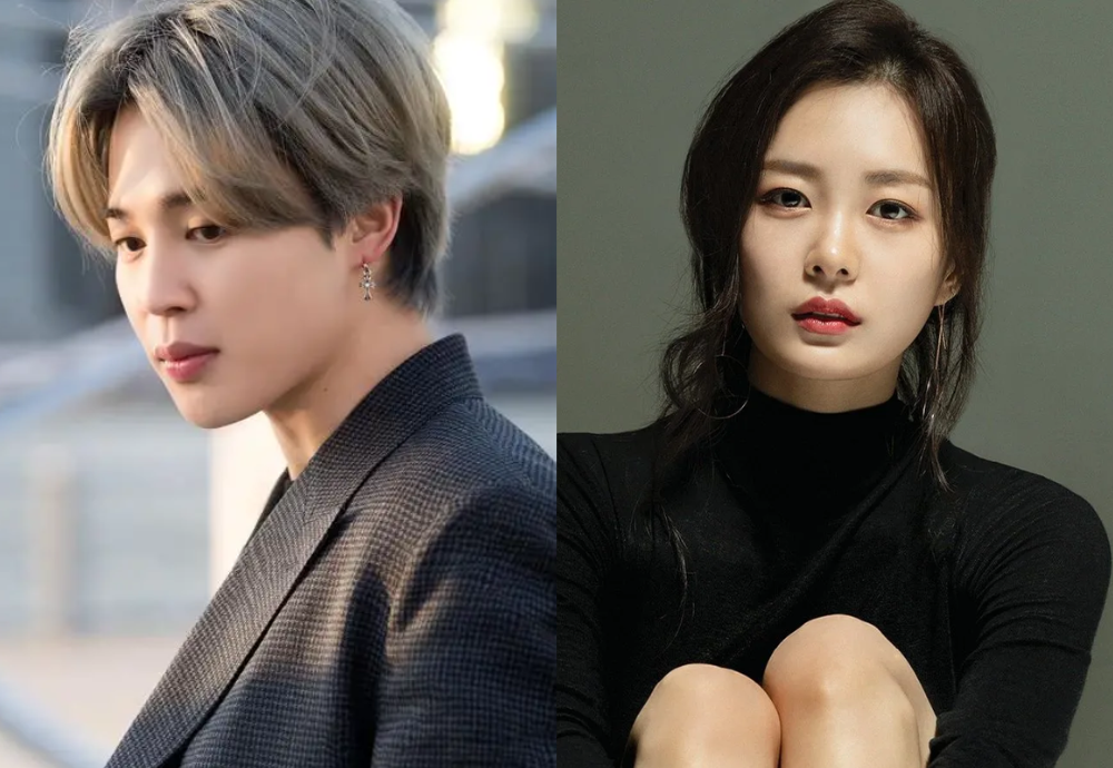 Bts Jimin and Song Da Eun