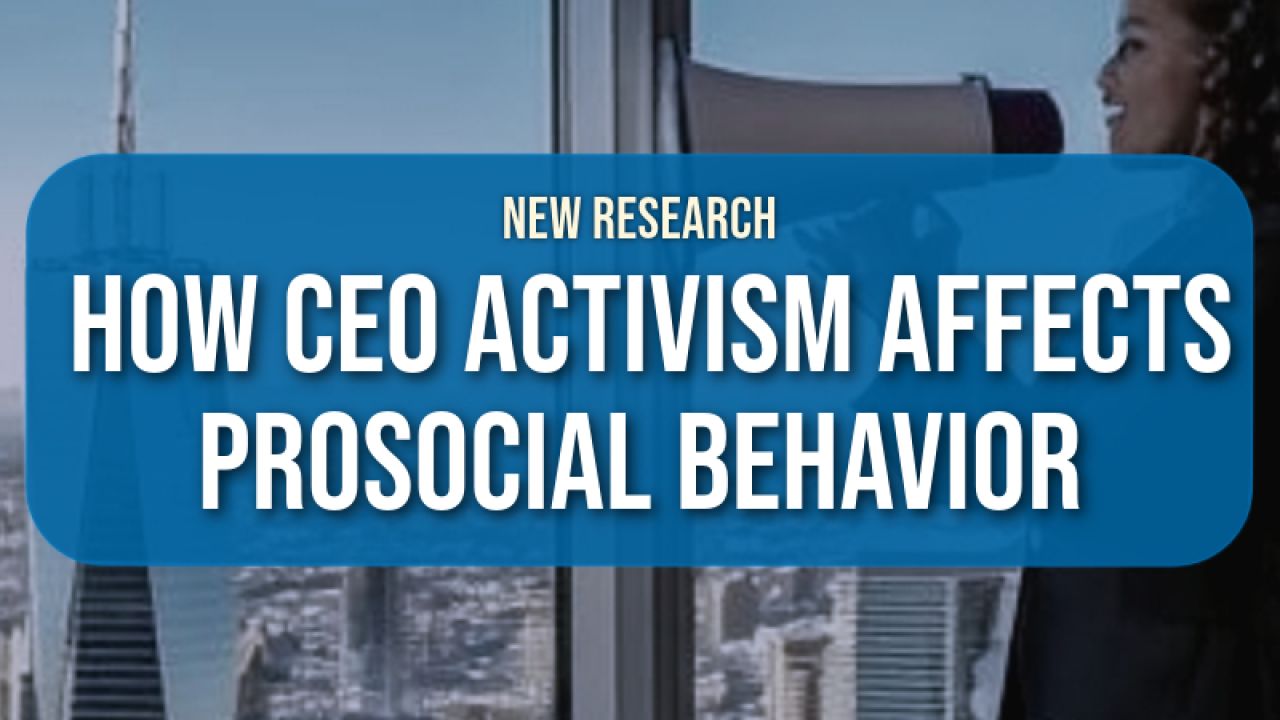 Prosocial Behavior News