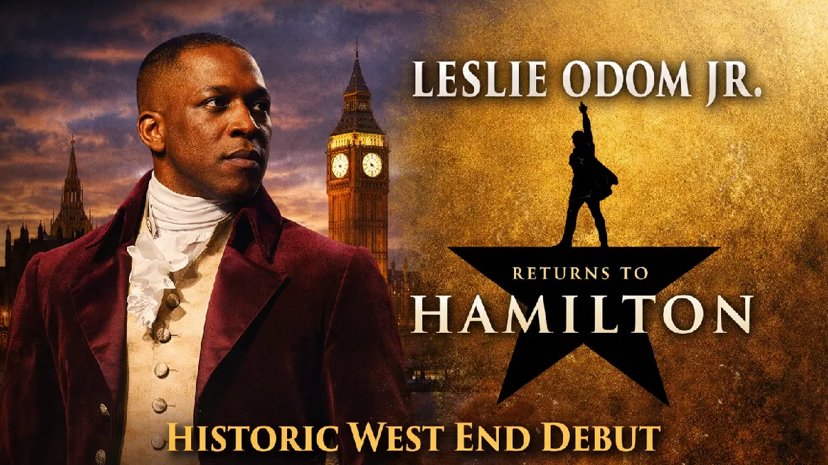 Leslie Odom Jr Hamilton West End Tickets