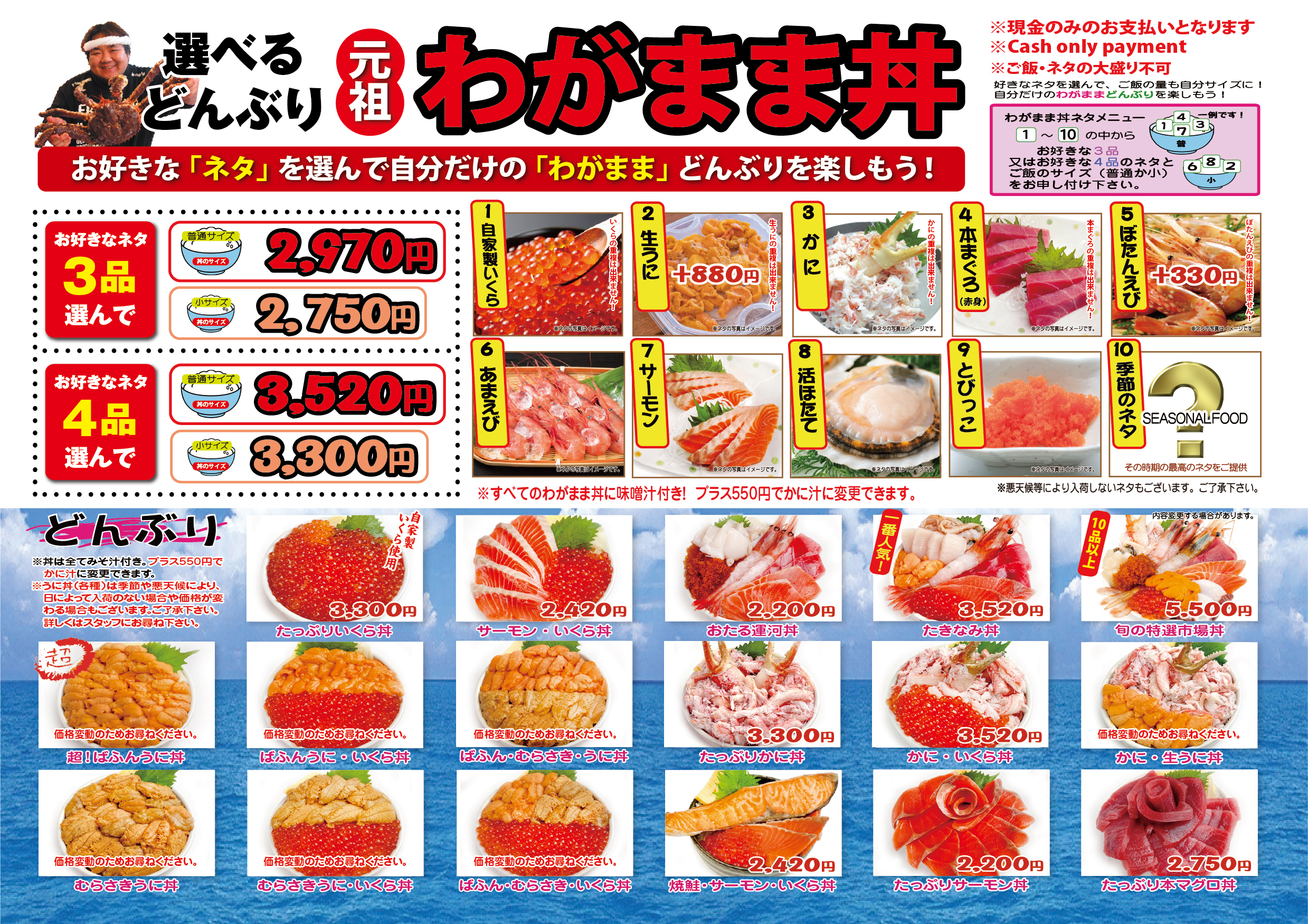 小樽海鮮丼2026！三角市場の行列回避ワザと地元民が通う穴場名店