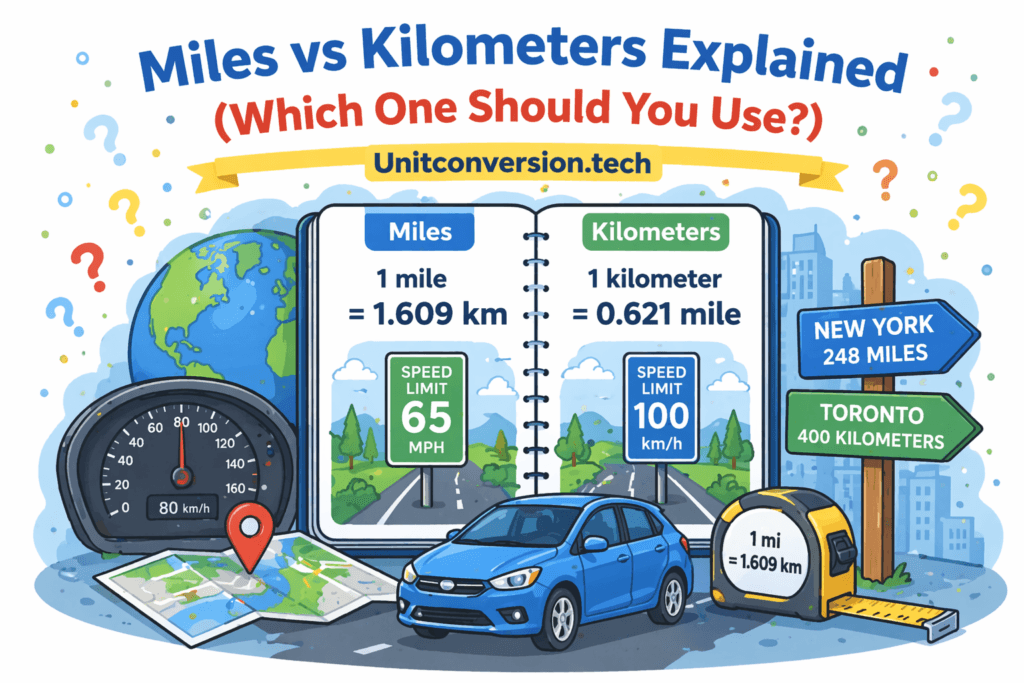 What's the Difference Between a Kilometer and a Mile