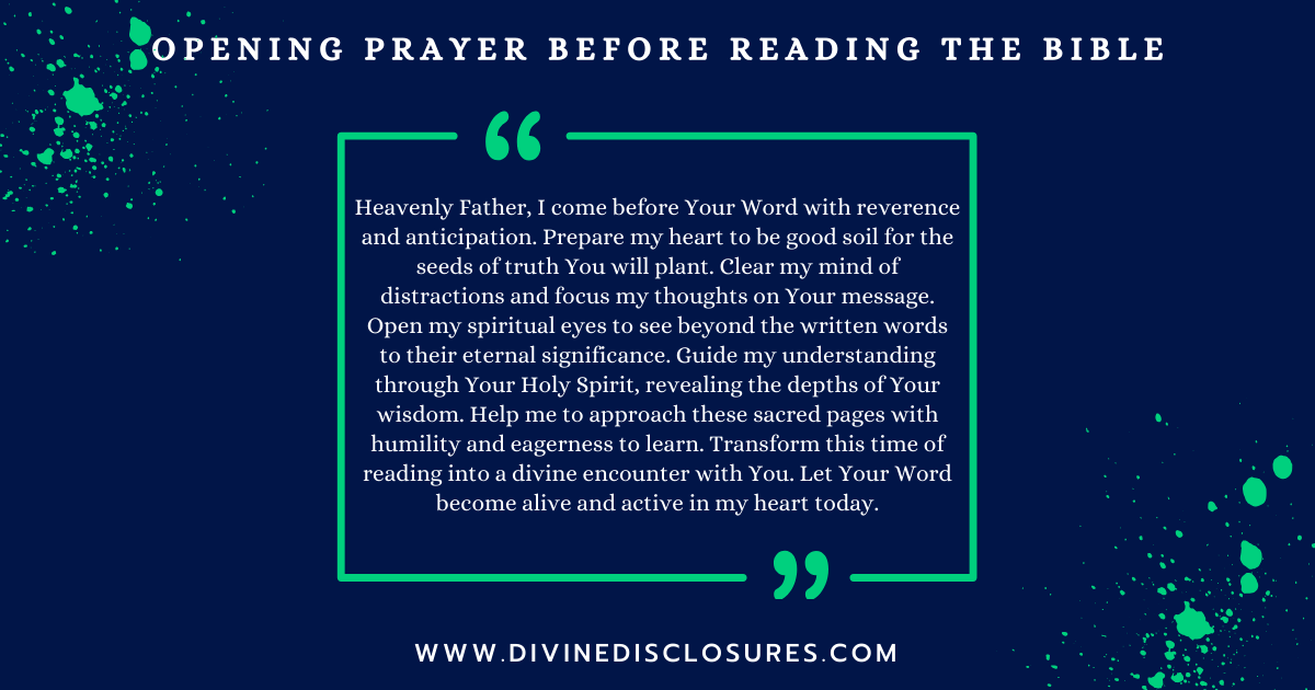 What to Say Before Reading Scripture in Church