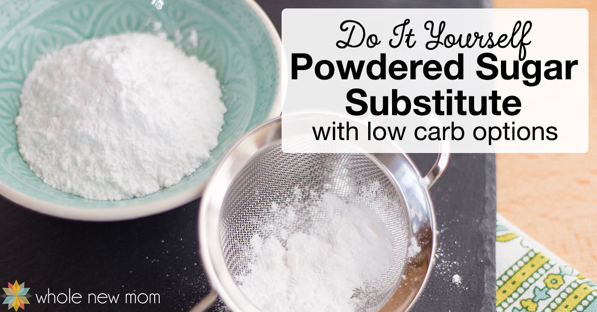Substitute Granulated Sugar for Powdered Sugar