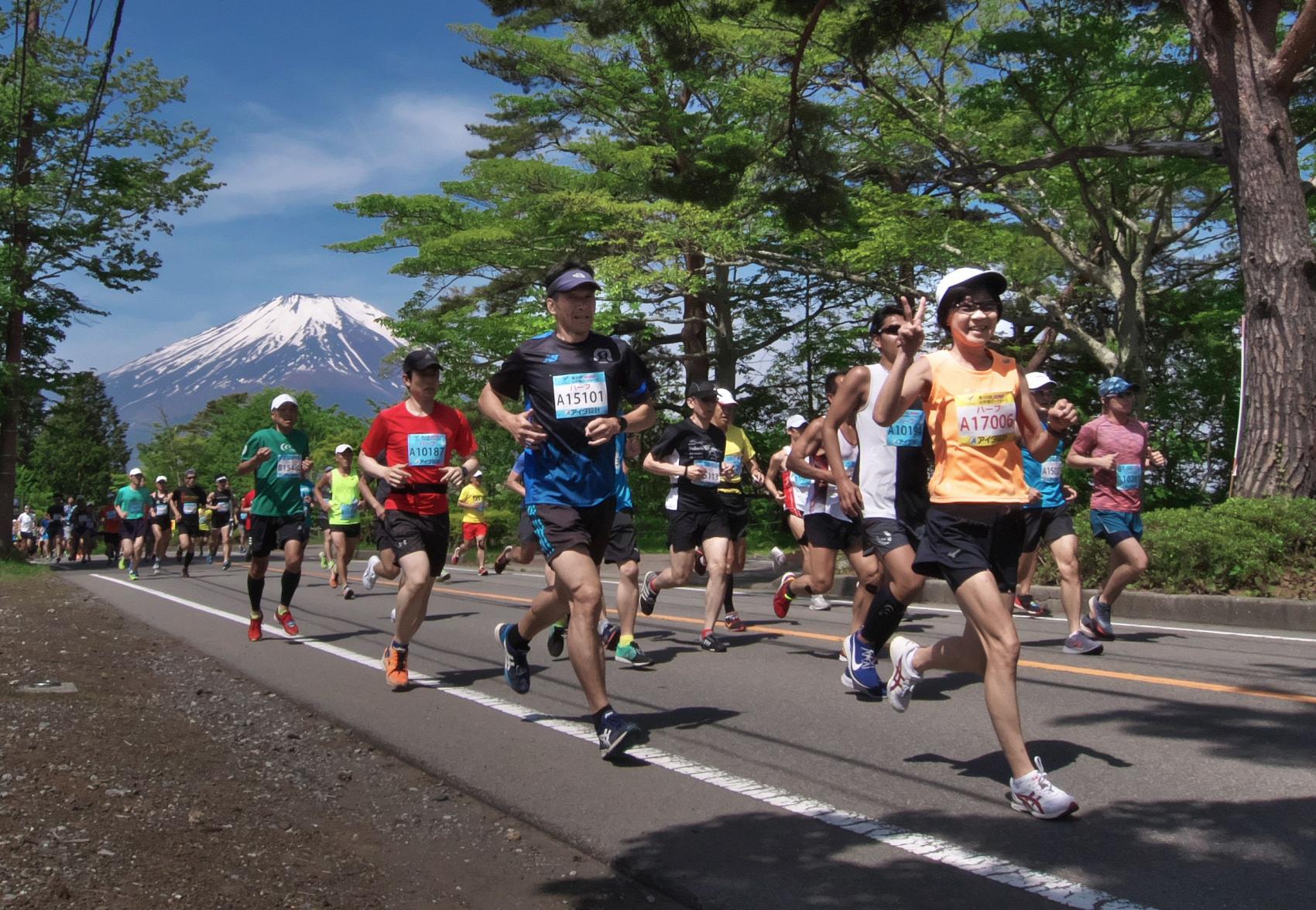 富士山を望む山中湖マラソン完全攻略！エントリー受付と絶景穴場速報