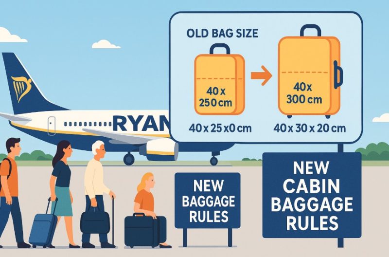 Ryanair New Cabin Bag Policy