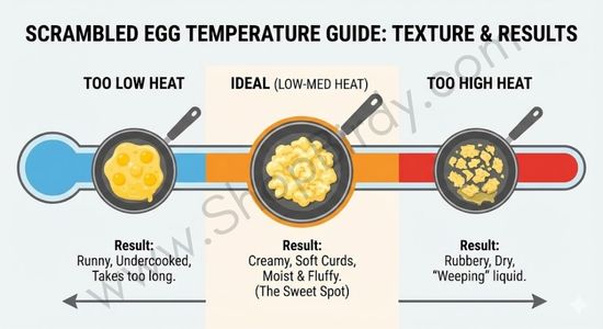 Best Temperature for Scrambled Eggs