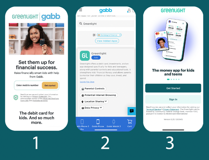 How to Set up Greenlight App for Child