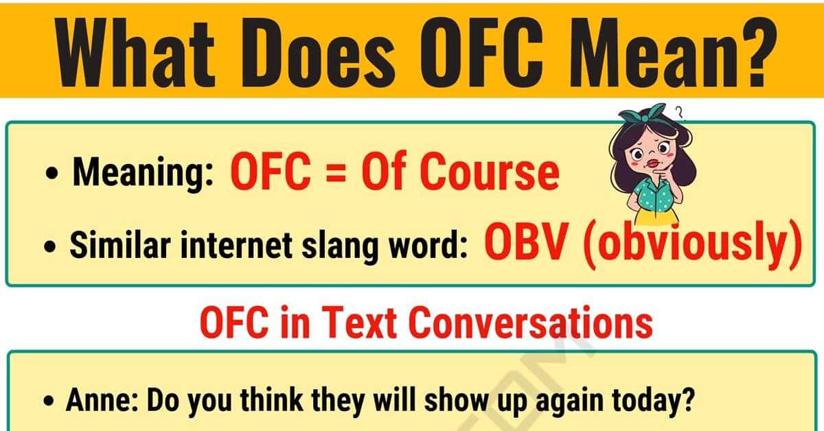 Ofc Text Meaning