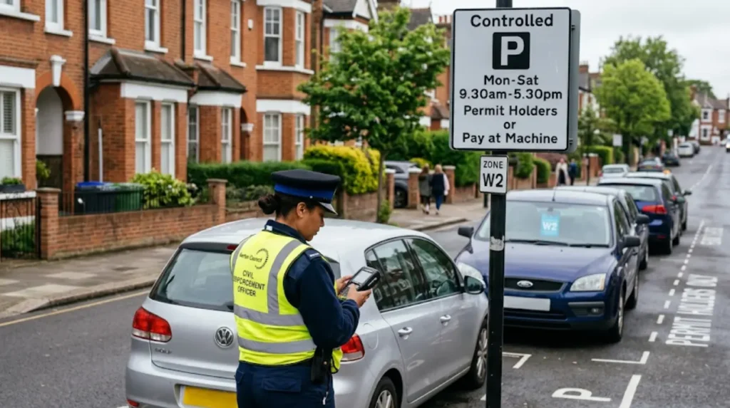 London Borough of Merton Parking Fines