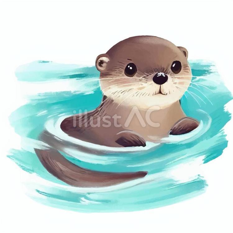 なぜカワウソイラストはバズる？プロの技法と商用フリー素材の秘密