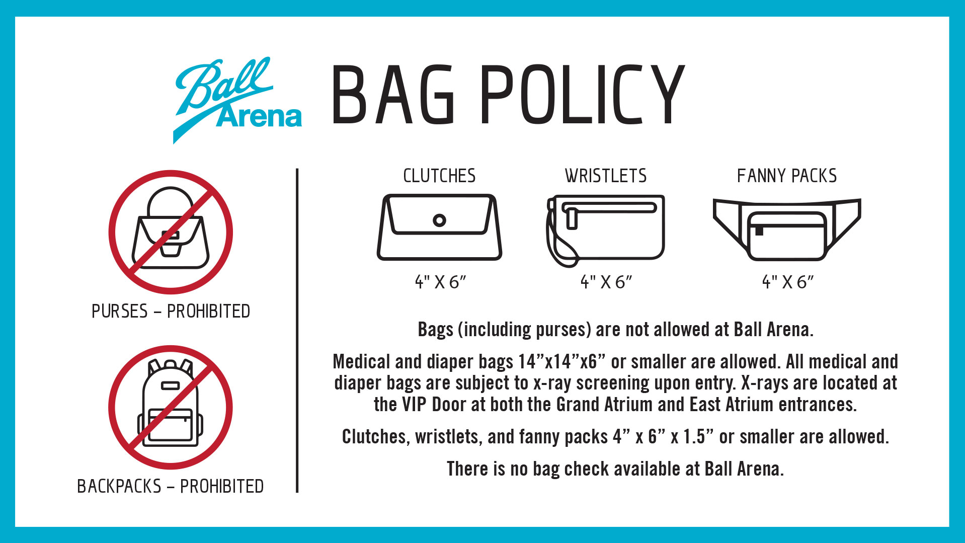 Ball Arena Denver Bag Policy