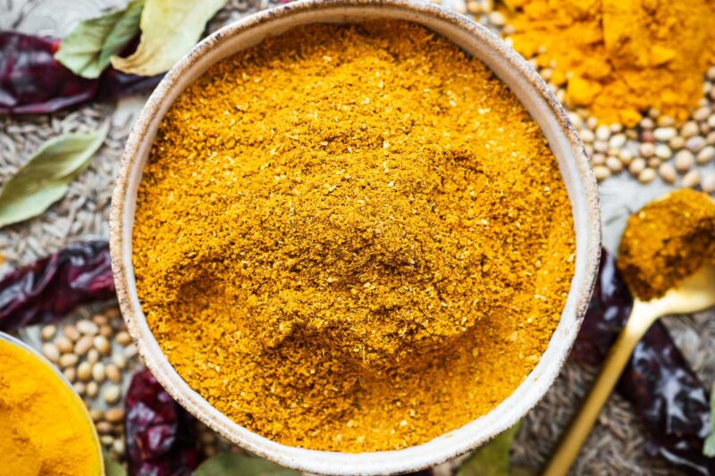 Substitute for Curry Powder in a Recipe