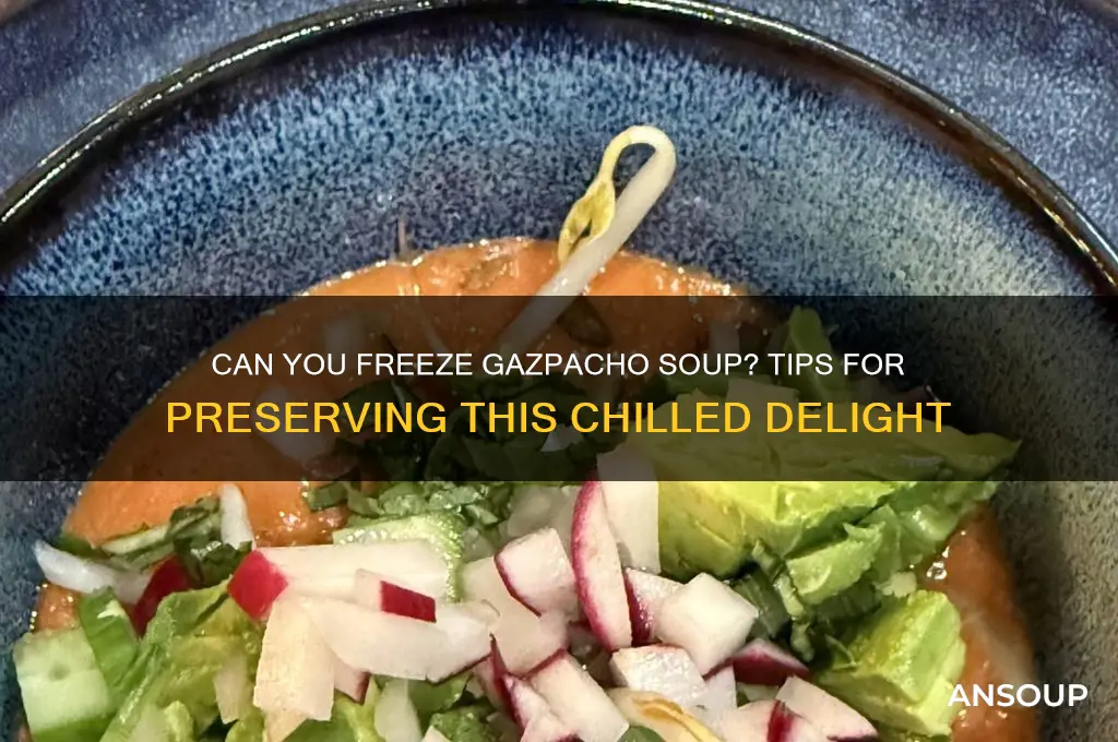 Can Gazpacho Be Frozen
