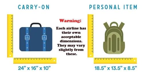 Carry on Plus Personal Item
