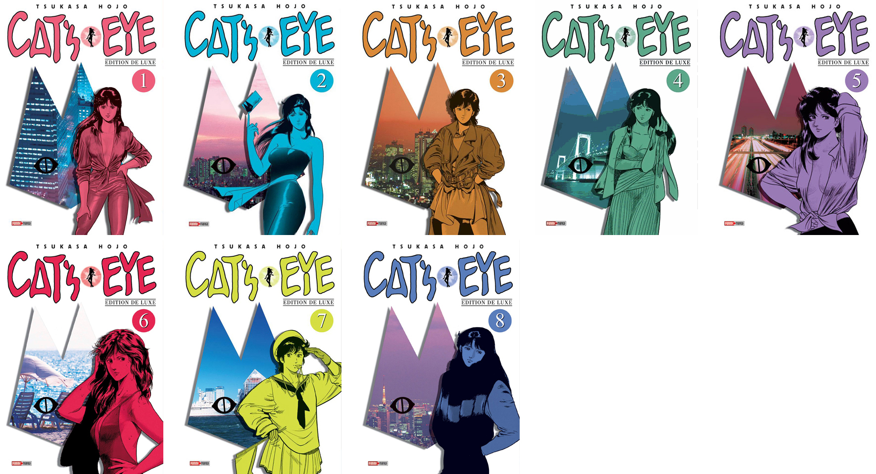 Cat's Eye Manga Characters