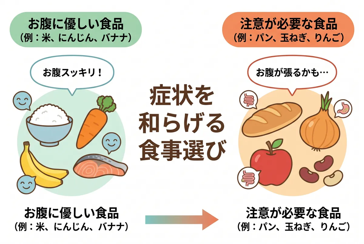 過敏性腸症候群の食べ物真相2026｜健康食が悪化を招く驚きの理由